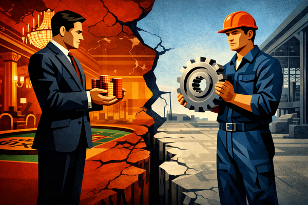 You Can't Reindustrialise with Casino Money